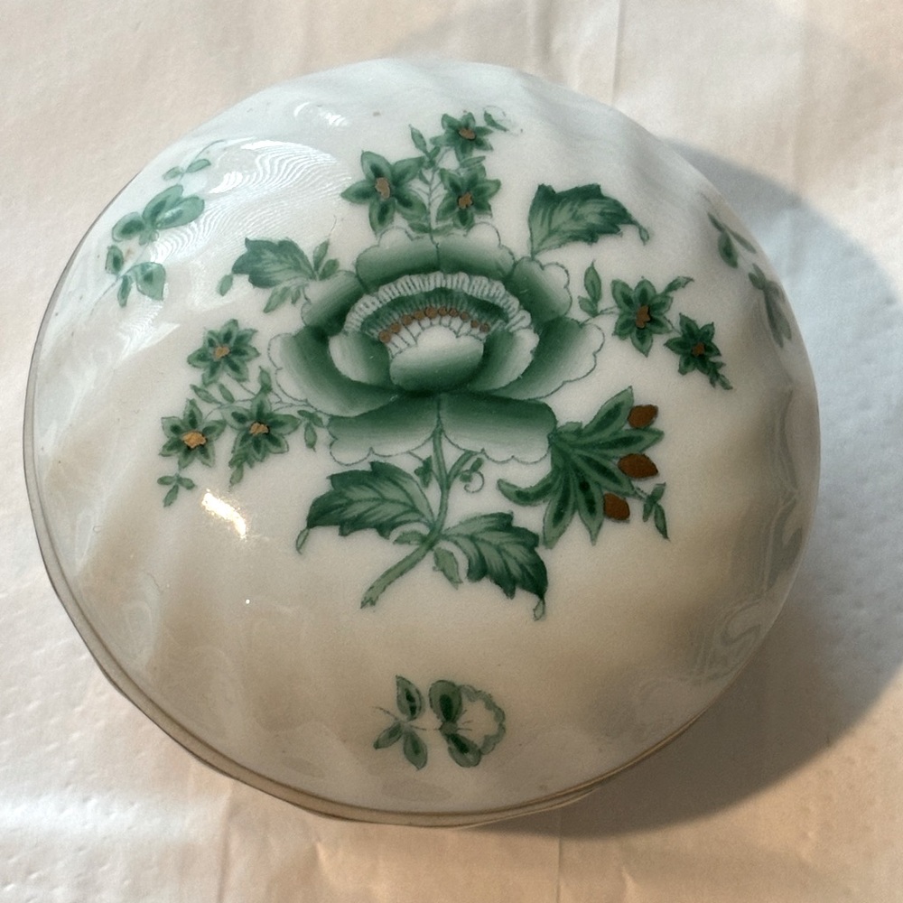 Herend Hungary Porcelain Trinket Box